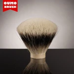 OUMO BRUSH SHD WT finest two band knot shaving brush knot for shaving brush