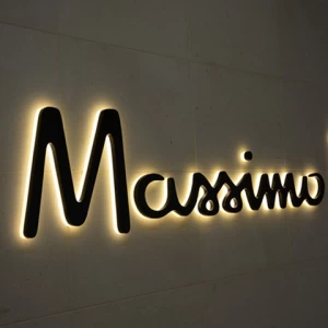 outdoor commercial led signage acrylic  channel letter sign 3d sign led letters electronic signs