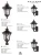 Import Outdoor garden lamp, pillar light,  Aluminium+Glass, E26/27 lampholder,  Weather proof, IP55,  3 years quality from China