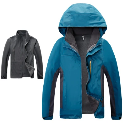 Outdoor Hiking Coat Windproof Softshell Fleece Jacket Travel Winter Ski Jackets for Women Men
