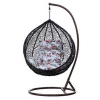 outdoor rattan wicker water drop egg shaped Indoor / Patio Garden Hanging Cany Swing leisure Chair  Village Garden Style