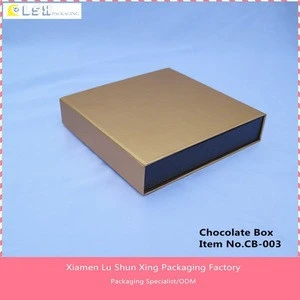 Packaging Factory Custom Cardboard Gift Paper Box Chocolate candy