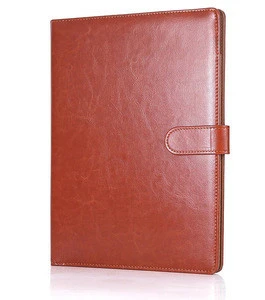 Padfolio Clipboard Faux Leather Letter Size A4 Writing Portfolio Clipboard Folder for Business Conference Notepad ClipBoard