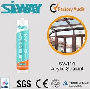 paintable acrylic sealant to all types window and door of glazing