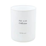 painted glass candle holders 7oz white candle jars wholesale Haodexin glass candle tumblers