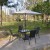 Import Patio Umbrella Replacement Canopy Market Umbrella  with 8 Ribs with Bases from China