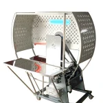 PE semi automatic box making packing belt carton tying bundle strapping machine