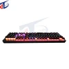 Perfect test game keyboard Universal Discolor led backlit gamer keyboard keypad gaming keyboard mechanical