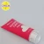 Import Pink plastic packaging tube with silver hot stamping from China