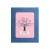 Pink Romantic Cherry Blossom Custom Carving Craft Card 3D Laser Cut Paper Greeting Wedding Card
