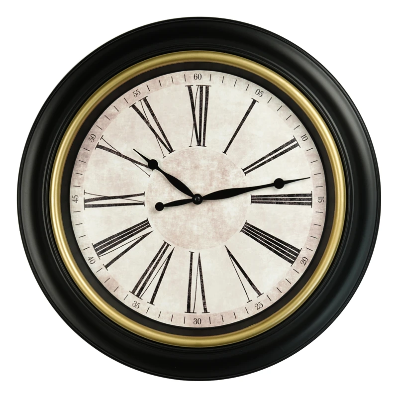 Plastic Round Cheap Customized Promotional Wall Clock