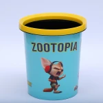 plastic waste bins, household trash can, office trash can plastic garbage bin with lid