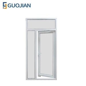 plastic/pvc glass door for wooden frame