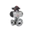 Import Pneumatic Actuators Flanged Stainless Steel 3 Way Ball Valve from China