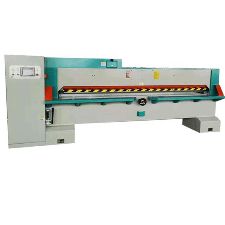 Buy Pneumatic Guillotine Veneer Shearing Machine Plywood Veneer Cutting