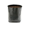 poly black grow bags container durable vegetables trees flower planter bags