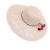 Import Popular embroidery beach summer sun lady straw hat foldable trendy custom paper printed hats from China