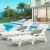 Import Popular Modern Beach Sun Lounger Weather Resistant And Recycled Outdoor HDPE Chaise Lounge Chair from China