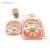 Import Popular selling cute animal print melamine tableware bamboo fiber 5 pcs kids dinnerware set from China