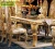Import Popular used in home high quality luxury classic dining table royal party table from China