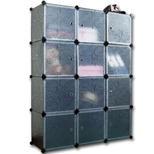 Portable Creative Environmental Diy Closet Organizer Office Storage Cabinet Fh-al0043-12