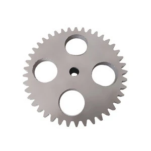 powder metallurgy steel 41 teeth spur wheel cylindrical spur gears with flange