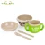 Import Pro-Environment Biodegradable Bamboo Fiber Kids Dinner Sets from China