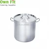Professional  aluminum cooking pot cookware set stainless steel sanding pot soup &amp; stock pots