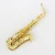 Import Professional engraved E flat Brass Material Gold Lacquered Orchestra saxophone alto from China