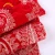 Import Professional textile korean red 100% polyester woven India women dress velvet embroidery lace fabric from China
