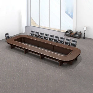 Promotional office meeting room wooden conference table