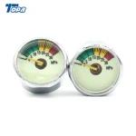 100psi 25mm mini air pressure gauge 23mm pressure gauge for paintball