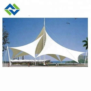 PTFE architectural roofing materials car shade