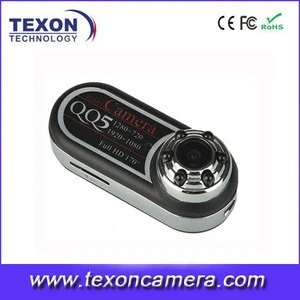 QQ5 Full HD 1080P Mini Camera Camcorder 170 degrees wide angle IR Night Vision 5pcs free shipping