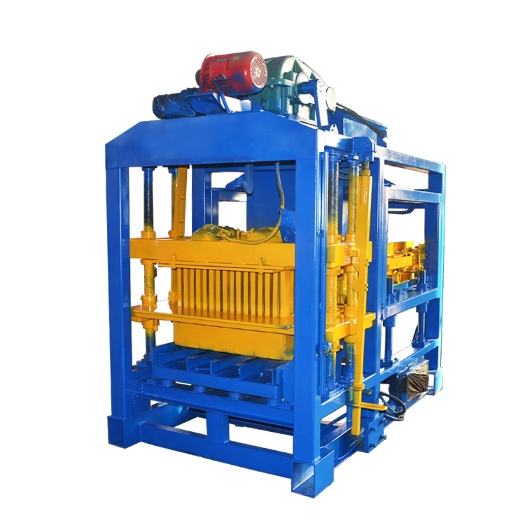 QTJ4-25  hollow block making machine for proposal project
