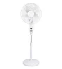 Quality assurance 12v dc solar rechargeable home stand fan with camping  light