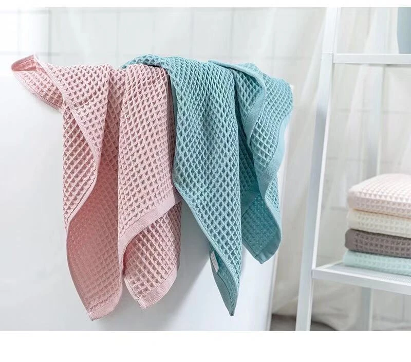 quality bath towel cotton waffel towel