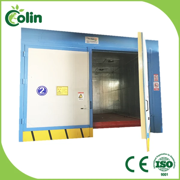 quality electric furnace powder coating oven for Steel Security Fences