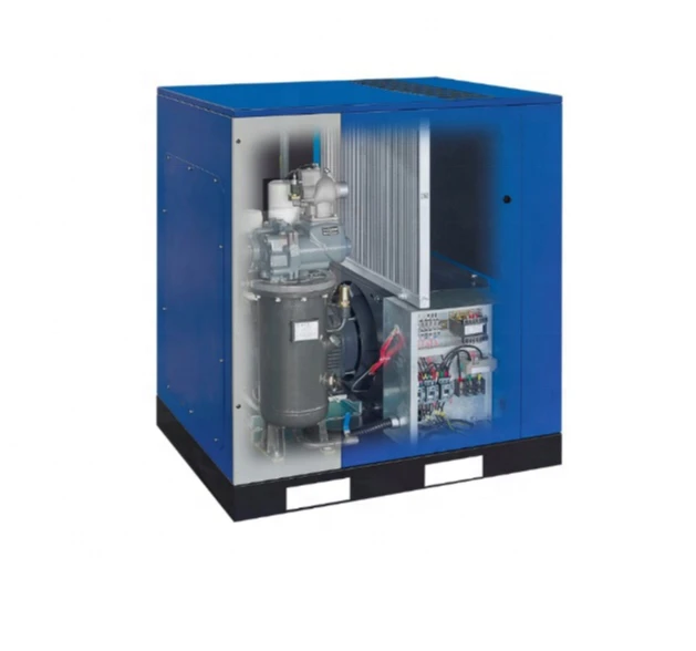 Quincy air-compressors Low cost Low price QGS 7.5 HP silent rotary screw air compressor with filter and dryer