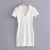 Import R51299S 2021 spring new European and American womens fashion solid color POLO collar short-sleeved slim dress with hip skirt from China