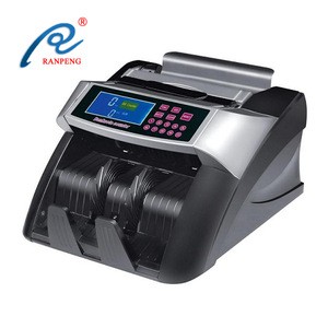 R682 mixed indian usd euro sorter paper cash currency banknoter money detector bill counter counting machine with UV MG IR