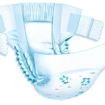 Raw Material Reusable pp nonwoven sms fabric baby diaper making machine