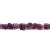 Import Raw Rough Natural Center Drilled Purple Fluorspar Stone Beads Mineral Specimen Nugget Beads Healing Crystal from China