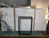 Reasonable price per square meter luxury stone big slabs white Calacatta marble