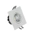 Import Recessed Single head square grille light  93mm  10W cob  led downlight from China