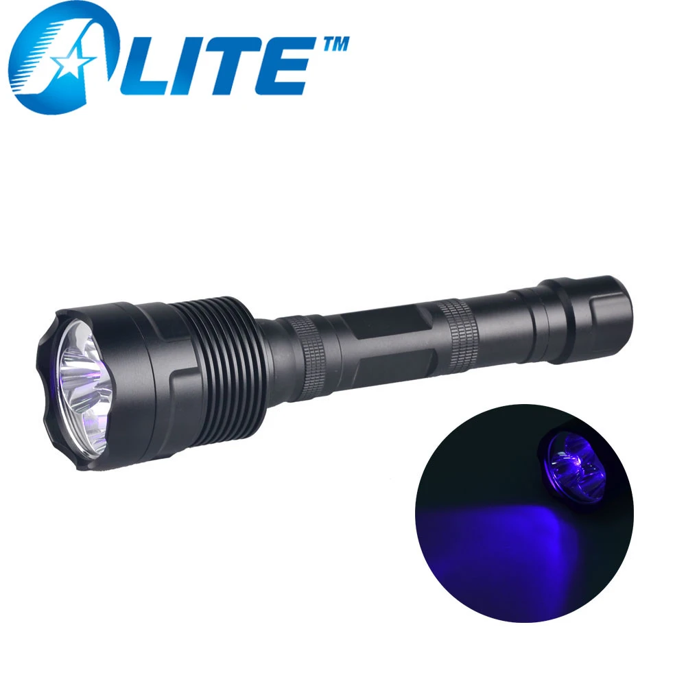 Rechargeable Battery High Power Scorpion 30 Watt Ultra Violet 395nm black light UV Flashlight