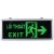 Import rechargeable LED fire emergency exit sign light from China