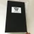 Import rechargeable lighting menu book M8514 with a lighted logo window on the front cover from China