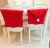 Import Red Christmas hat non-woven chair cover Christmas chair cover Christmas holiday supplies from China