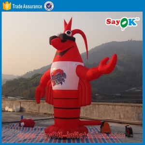 red giant advertising inflatable lobster price inflatable crawfish/shrimp for sale